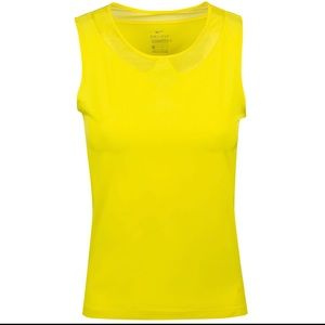 Golf Womens Flex Ace Sleeveless Top Yellow